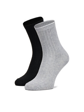 Nine West Dlhé ponožky Nine West CEO_AS_NW_08_W_AW25 (2 PACK) Čierna