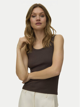Vero Moda Vero Moda Top Chloe 10344951 Marrón oscuro Relaxed Fit
