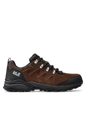 Jack Wolfskin Трекінгові черевики Jack Wolfskin Refugio Texapore Low M 4049851 Коричневий