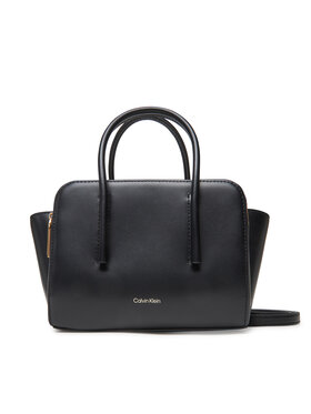 Calvin Klein Kabelka Calvin Klein Carryall Micro Leather Tote LV04F3057G Čierna