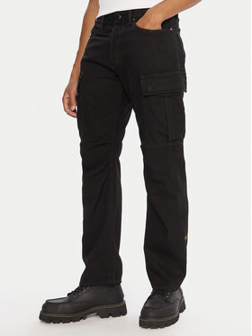 G-STAR G-Star Raw Παντελόνι υφασμάτινο Contor 3D D27049-D491 Μαύρο Regular Fit