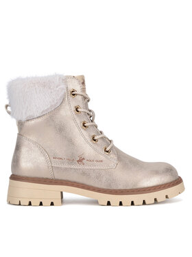 Beverly Hills Polo Club Šnurovacia obuv Beverly Hills Polo Club CS6135-02 Zlatá