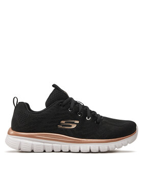Skechers Sneakersy Skechers 12615/BKGD Čierna