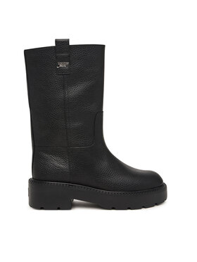 Tommy Jeans Stivali Tommy Jeans Tjw Tubular Mid Boots EN0EN03111 Nero