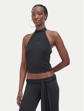 Juicy Couture Juicy Couture Felső JCWCT226331 Fekete Slim Fit