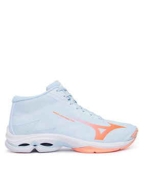 Mizuno Zapatillas de fútbol sala Mizuno Wave Lightning Pro Mid V1GC2665 Azul claro