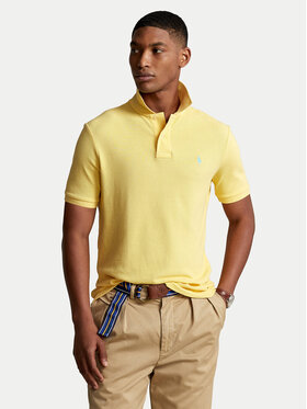 Polo Ralph Lauren Polo Ralph Lauren Polo majica Core Replen 710795080 Rumena Slim Fit