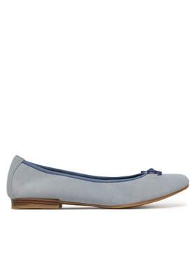 Tamaris Balerinke Tamaris 1-22116-41 Svetlo modra