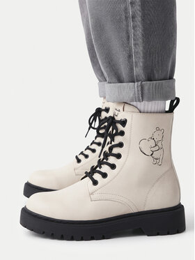 Winnie The Pooh Šnurovacia obuv Winnie The Pooh CEO-CS-AW26-238WTP Krémová