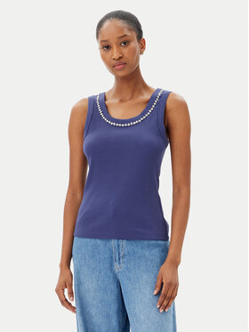 Marella Marella Top Dede 2515941032 Mornarsko modra Regular Fit