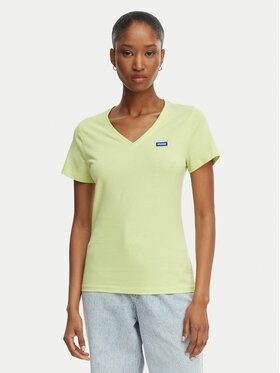 HUGO HUGO Camiseta Classic 50513667 Verde claro Slim Fit