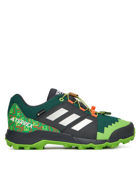 adidas Трекінгові черевики adidas Minecraft Terrex Gore-Tex Hiking JR1314 Зелений
