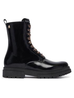 Tommy Hilfiger Schnürschuhe Tommy Hilfiger T4A5-35174-1453999 D Schwarz