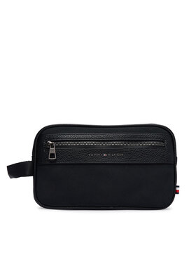 Tommy Hilfiger Kosmetyczka Tommy Hilfiger Th Repreve Washbag AM0AM14514 Czarny