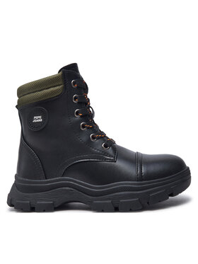 Pepe Jeans Черевики Pepe Jeans PBS50107 Чорний