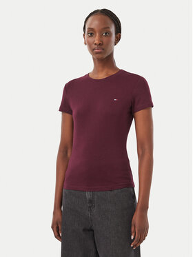Tommy Jeans Tommy Jeans Camiseta DW0DW20459 Violeta Slim Fit
