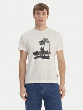 JOOP! Jeans JOOP! Jeans Camiseta JJJ-Lanakila 30101983 Écru Regular Fit