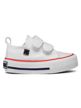 Big Star Shoes Plátenky Big Star Shoes HH374199 Biela