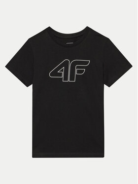 4F 4F T-shirt 4FJWMM00TTSHF1803 Nero Regular Fit