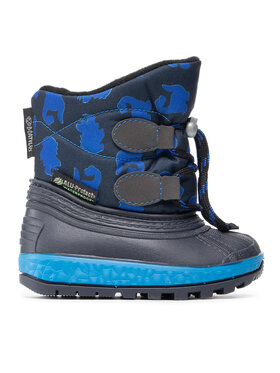 Boatilus Snehule Boatilus Kd Joggy Sport Lace NJ09 VAR.17ZT Tmavomodrá