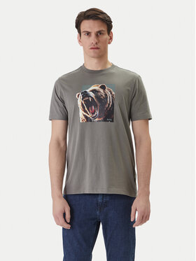BOSS BOSS Camiseta Dobermann 50558965 Gris Regular Fit