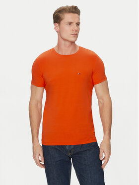 Tommy Hilfiger Tommy Hilfiger Camiseta MW0MW10800 Naranja Slim Fit