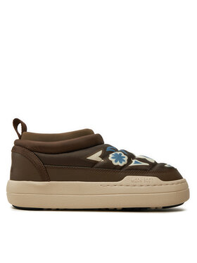 Moon Boot Polokozačky Moon Boot Park Soft Flower 80D2470030 Hnědá