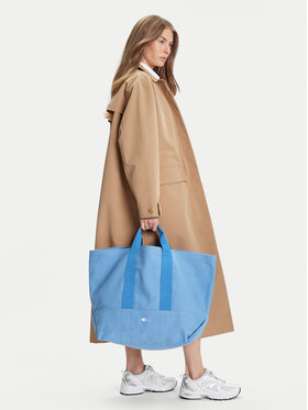 Tommy Jeans Handtasche Tommy Jeans Tjw Tote Edition Canvas AW0AW17542 Blau