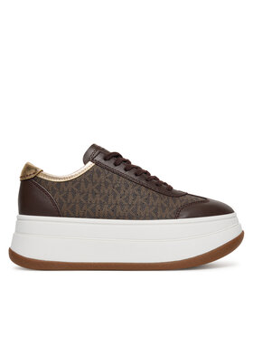 MICHAEL Michael Kors Sneakersy MICHAEL Michael Kors Hayes 43T5HYFS2L Hnědá