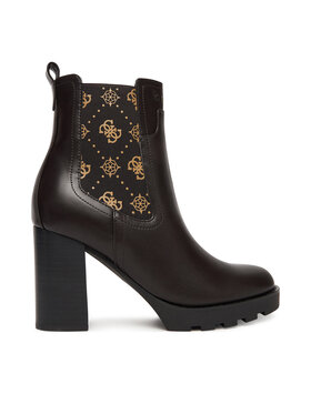 Guess Polokozačky Guess FLFNLL ELE10 Černá