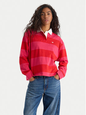 Mustang Mustang Polo Anna 1016773 Rojo Relaxed Fit