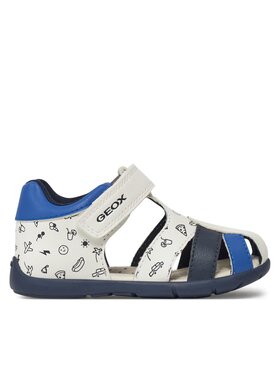 Geox Sandále Geox B Elthan Boy B451PC 000BC C0293 Biela
