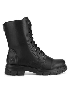 Rieker Schnürschuhe Rieker Z9107-00 Schwarz