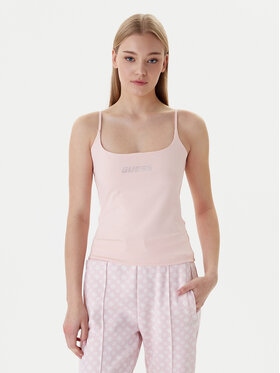 Guess Guess Top V5GP22 J1314 Naranja Slim Fit