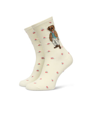 Polo Ralph Lauren Довгі шкарпетки Polo Ralph Lauren 455P10244001 Écru