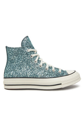 Converse Кеди Converse Chuck 70 Glitter Hi A10097C 486 Голубий