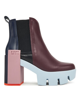 United Nude Členková obuv United Nude Grip Chelsea Mid IV 1095992516 Bordová
