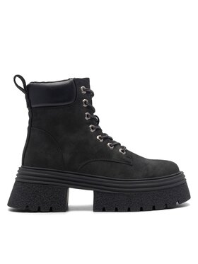 Jenny Fairy Šnurovacia obuv Jenny Fairy Roseline HY5302-1 Čierna