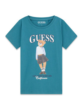 Guess Guess Camiseta J6YI08 K3710 Verde Regular Fit