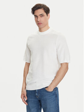BOSS BOSS Футболка Kencel 50545678 Білий Regular Fit
