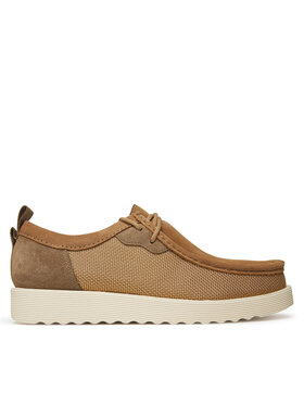 Clarks Poltopánky Clarks Wallabee FTR 2 Lo 26181388 Hnedá