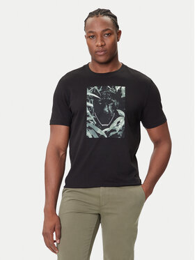 BOSS BOSS Camiseta Te_Animali 50546362 Negro Regular Fit