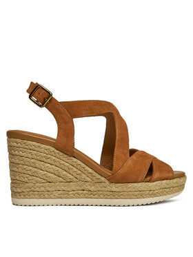 Geox Espadrilky Geox D Ponza D35GVC 00021 C6001 Hnedá