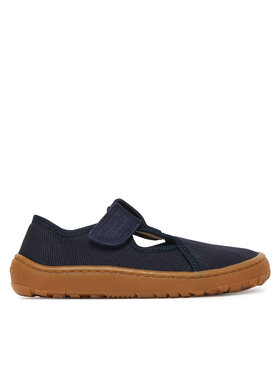 Froddo Тапочки Froddo Barefoot Canvas T-Bar G1700439 S Cиній
