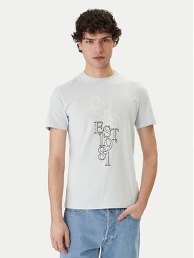 Guess Guess Футболка M6GI10 K2991 Блакитний Slim Fit