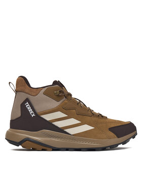 adidas Trekking čevlji adidas Terrex Anylander Leather Mid Hiking KJ5213 Rjava