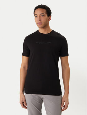 Armani Exchange Armani Exchange Футболка XM001280 AF10361 MC09E Чорний Regular Fit