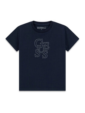 Guess Guess Camiseta N6RI17 grK8HM4 Azul marino Regular Fit