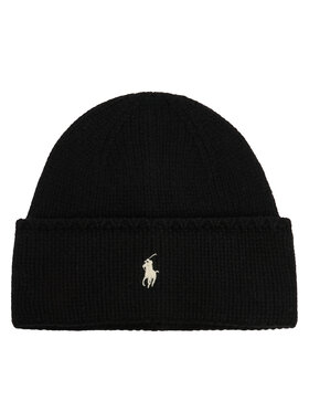 Polo Ralph Lauren Шапка Polo Ralph Lauren 455954355007 Черен