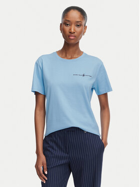 Beverly Hills Polo Club Beverly Hills Polo Club Camiseta P-SS26W-TS085 Azul claro Regular Fit